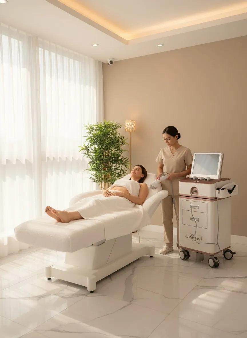 HIFU SL-FUV501 – urządzenie w gabinecie