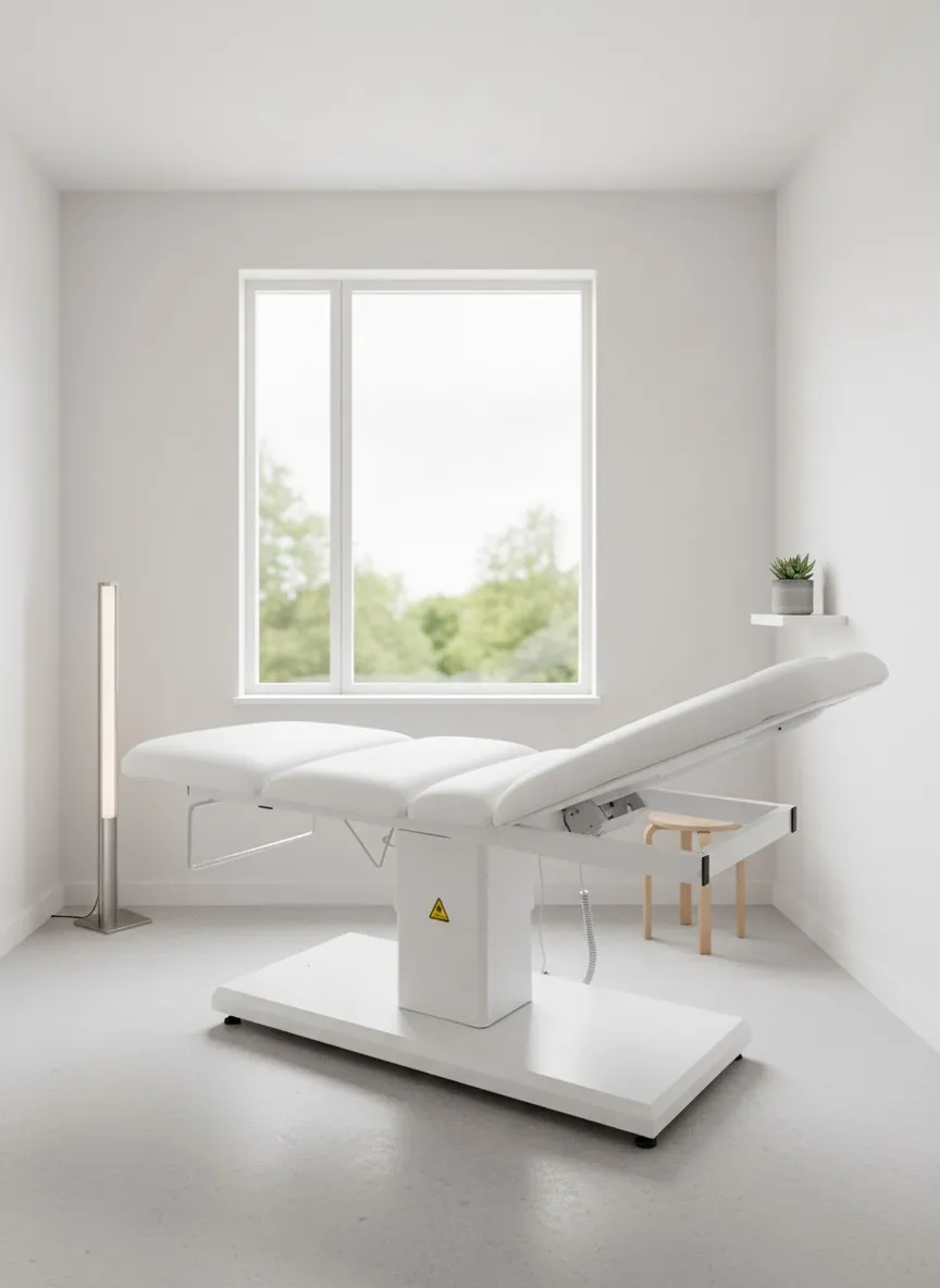 BT-ELECTRO-01 – boczny widok fotela i panel sterowania