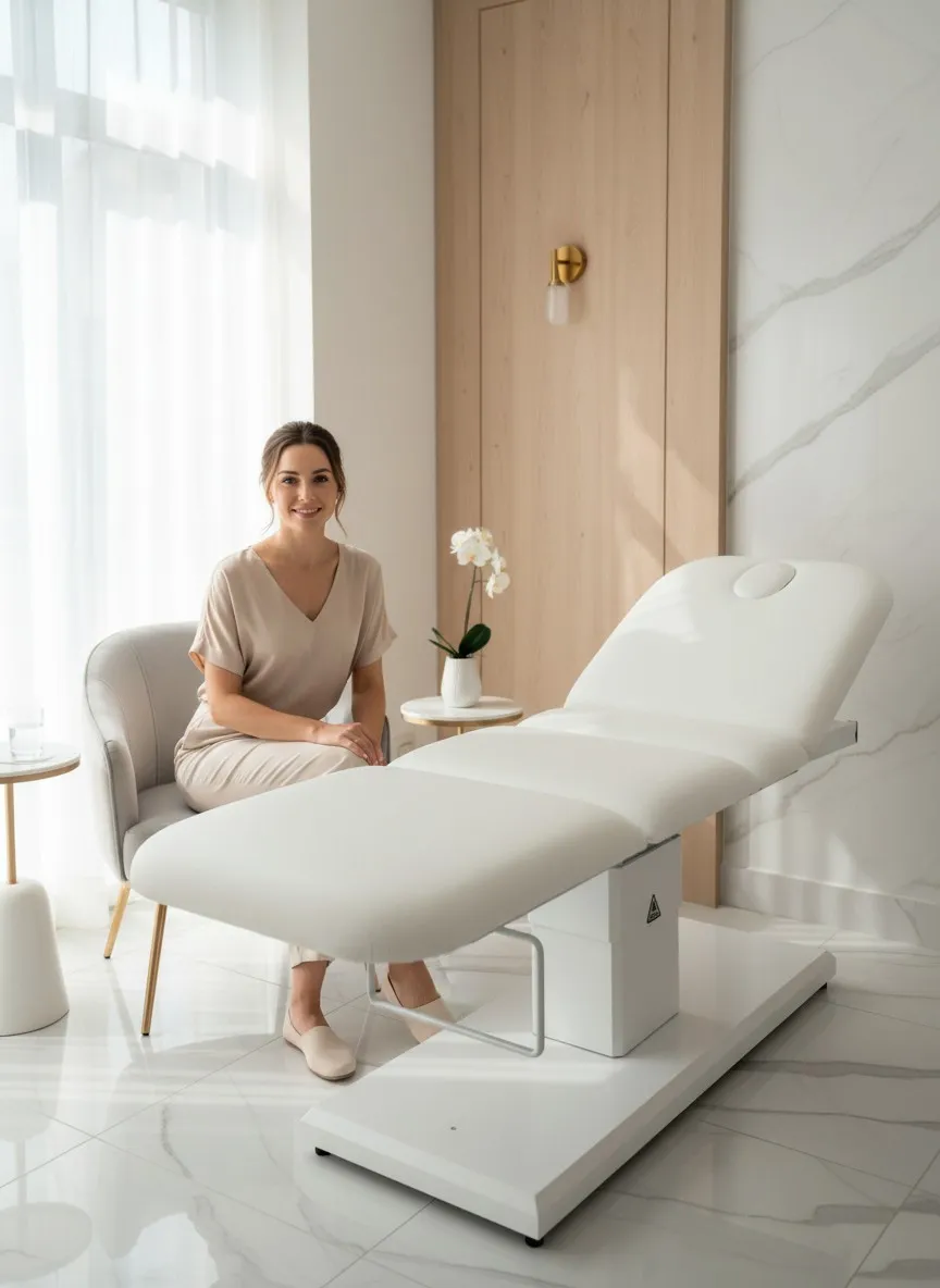 BT-ELECTRO-01 – fotel w gabinecie kosmetycznym