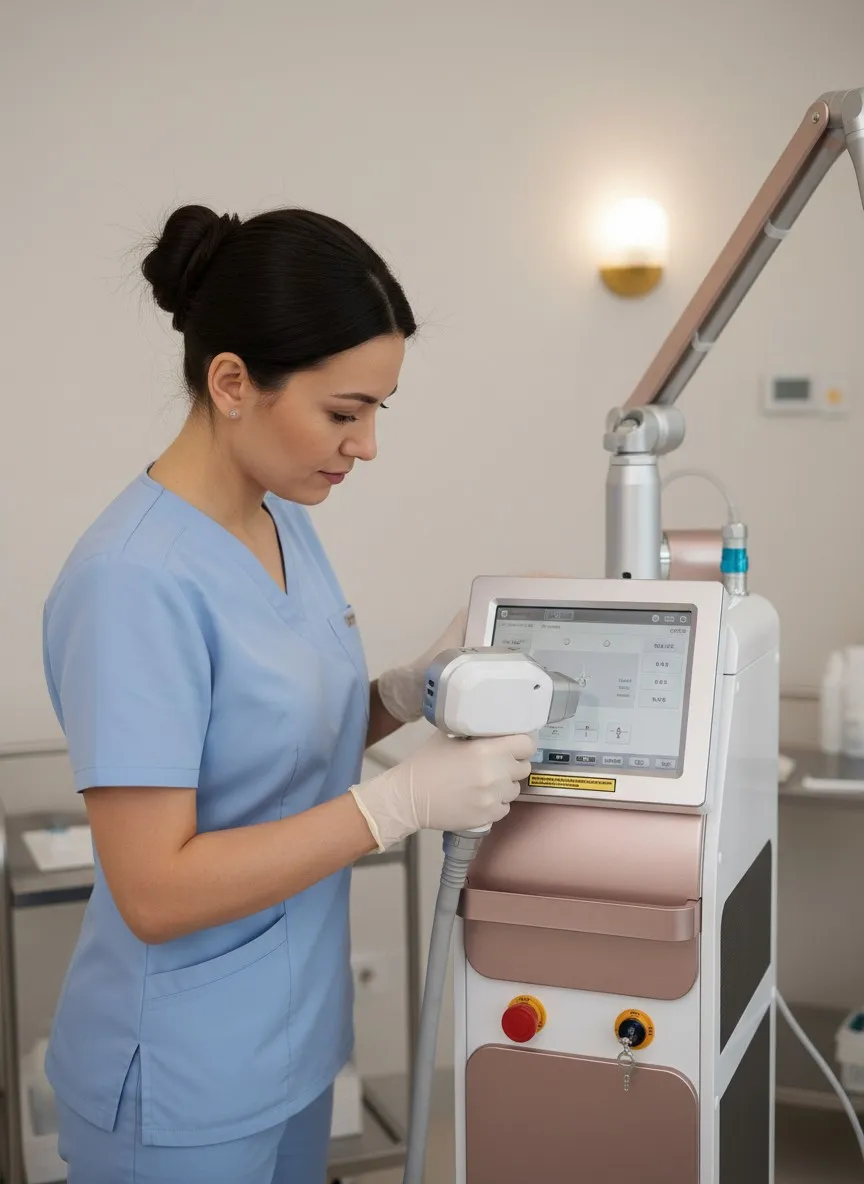 Laser frakcyjny CO2 SL-COL402 – widok urządzenia