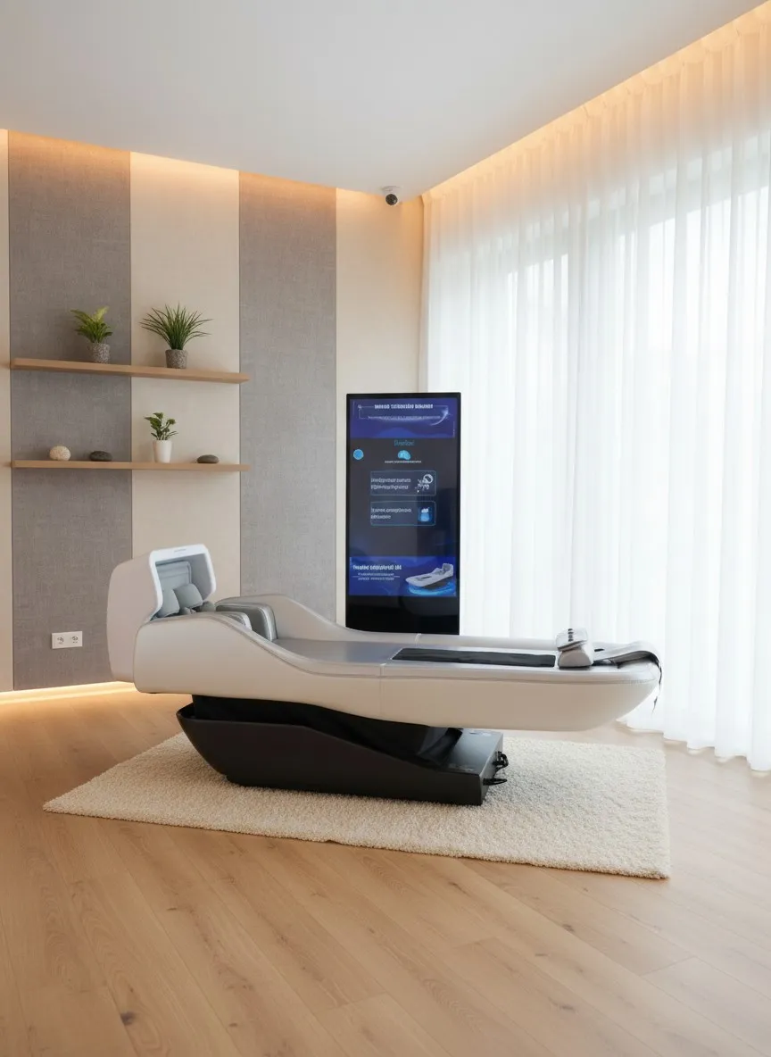 GraviBed SK-338 – łóżko w gabinecie