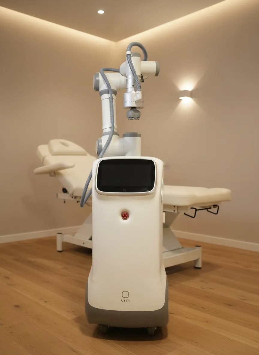 Robot Fizjoterapeutyczny R1 – ekran sterowania i konstrukcja