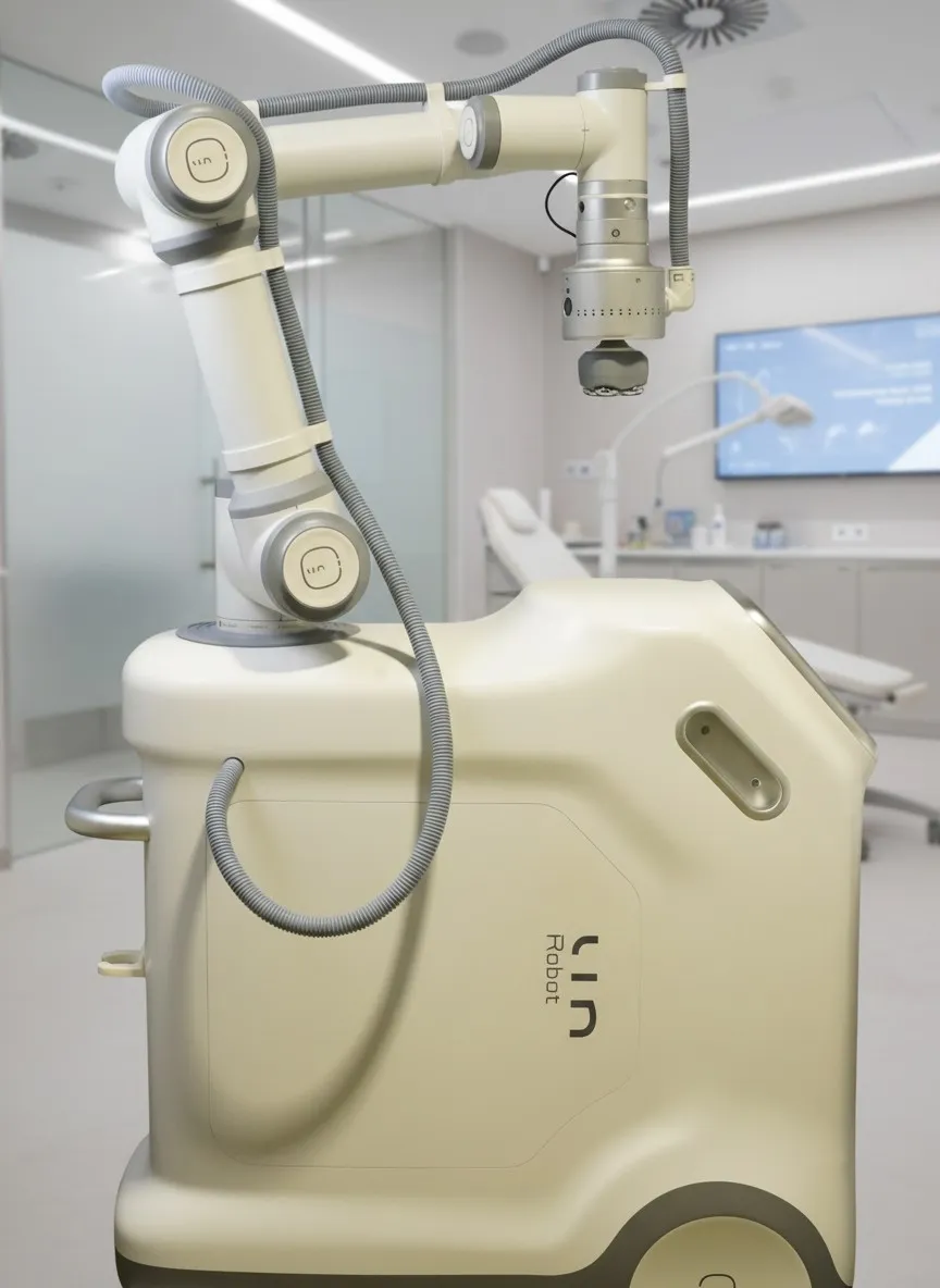 Robot R1 – ramię terapeutyczne i detale urządzenia