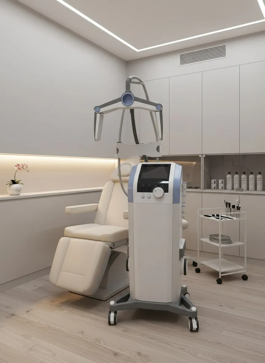 LipoAirBot Pro – urządzenie w gabinecie modelowania sylwetki