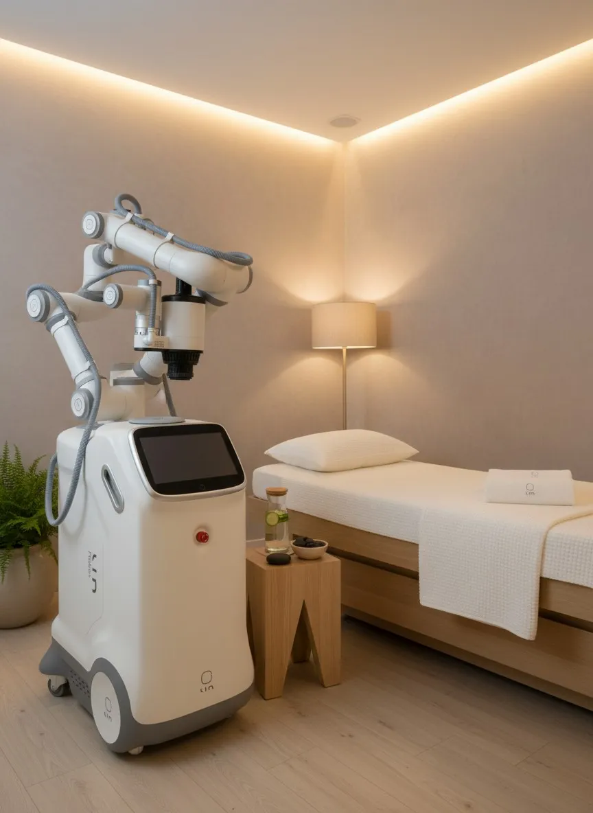 Robot Fizjoterapeutyczny M2 – urządzenie w gabinecie