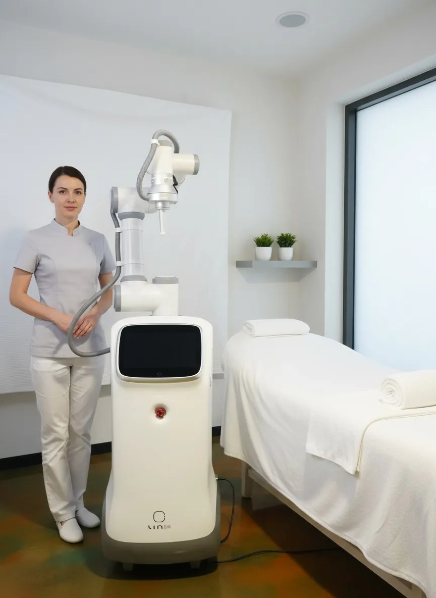 Robot fizjoterapeutyczny Pro R3 – widok urządzenia