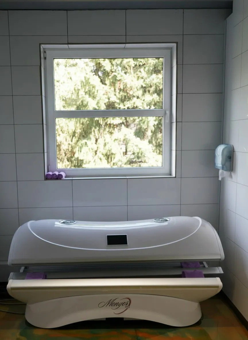 RedBed M4N Plus – wnętrze kapsuły i system LED